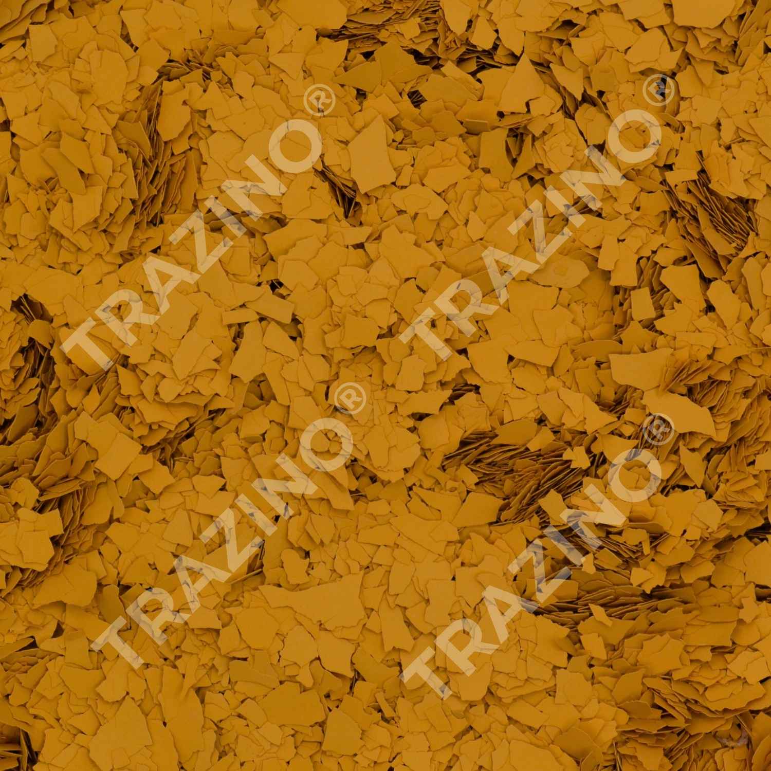 Trazino® Farbchips in Goldbeige zum Einstreuen für Beschichtungen Trazino® Farbchips in Goldbeige zum Einstreuen für Beschichtungen
